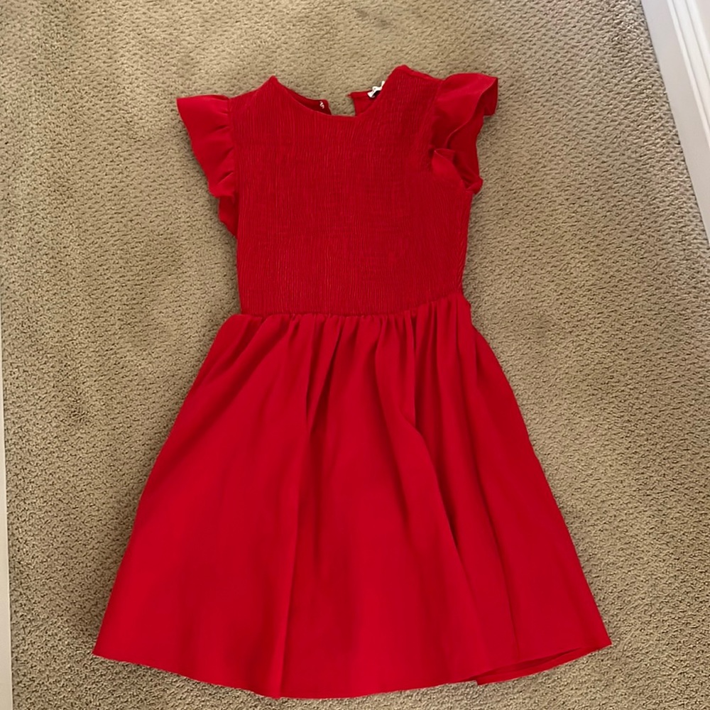 english factory red dress!